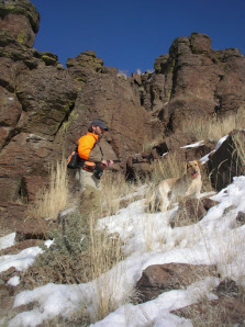 January Chukar Hunting. 