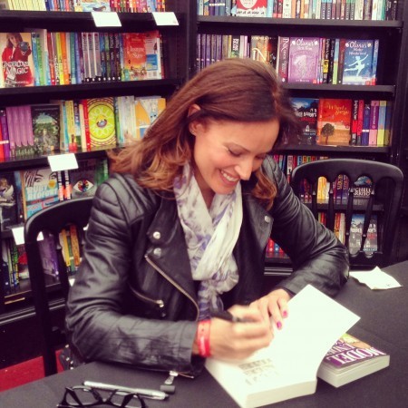Signing away!