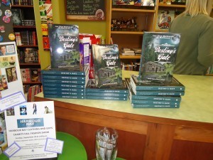 On the counter of The Book Keeper. Fantastic!