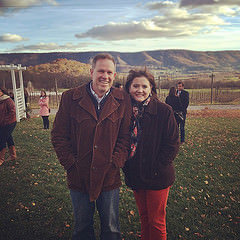 Hanging out at the Duggins-Sims rehearsal!