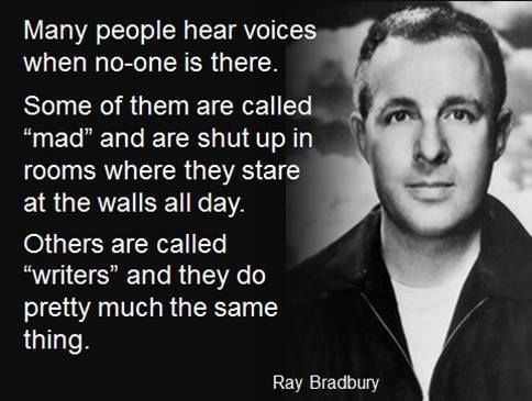 Bradbury on writers
