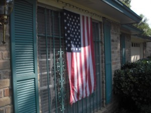 Love seeing the American flags flying in our neigh