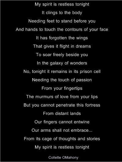 Restless spirit