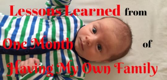 Lessons Learned From One Month Of Having My Own Family - Elyse Macartney. Pic shows Finn Macartney.