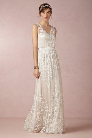 With pretty detailing. | All The Boho Wedding Inspiration You Could Possibly Need
