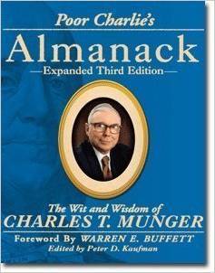 poor charlie's almanack book