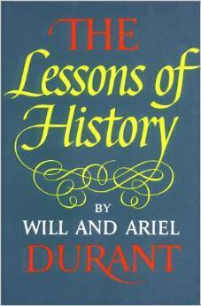 the lessons of history will durant book