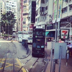 trams in Happy Valley