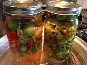 Pickled peppers from Wallowa County's Magic Garden
