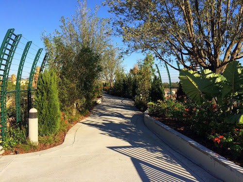 Cabana Bay garden bridge open