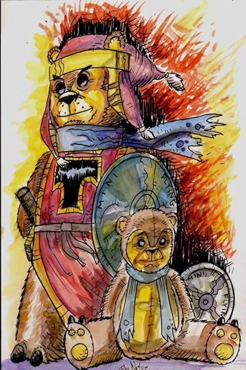 Tristan the Teddy Bear by Dan Nokes
