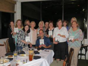 This was my first book club road trip! Felix's Fish Camp in Mobile. Great group of ladies!