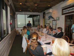 Great discussion at Felix's Fish Camp in Mobile!