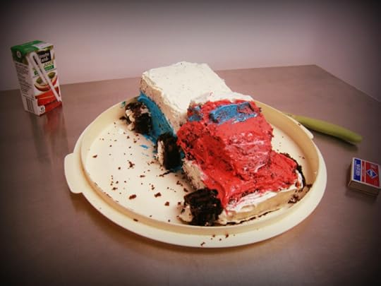 Pinterest fail truck cake