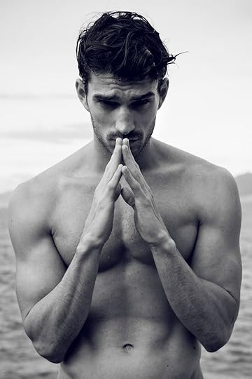 praying on beach