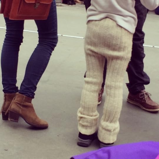 Saggy sweater pants!