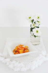 Insalata zucca arancia e semi di girasole http://gikitchen.wordpress.com/2014/10/16/insalata-di-zucca-arancia-semi-di-girasole/