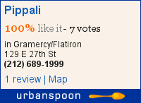 Pippali on Urbanspoon