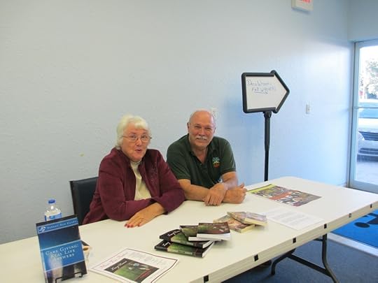 Wayne Griner and I before the signing.