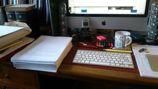 One small pile of paper to edit. Help!