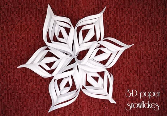 3-D Paper Snowflakes
