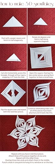 3-D Paper Snowflakes