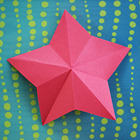 One-Cut Paper Stars