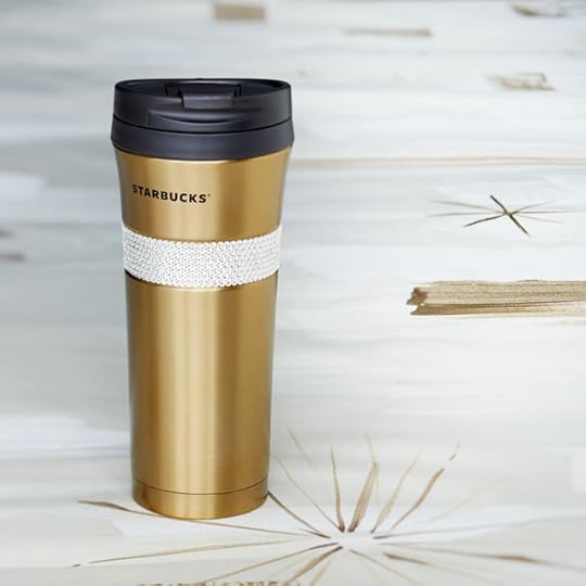 Gold Swarovski® Tumbler, 16 fl oz with Wood Box