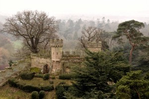 http://www.dreamstime.com/stock-photos-mound-warwick-castle-foggy-day-winter-image31671683