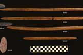 prehistoric hunting tool kit