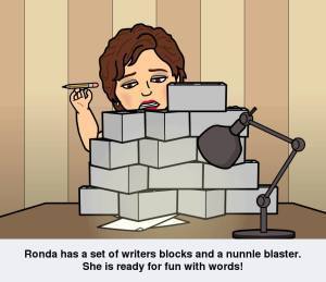 Ronda's set of Writers Blocks