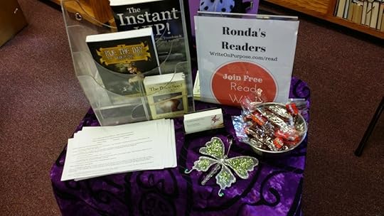Branso nAuthor Day 2014 My Table