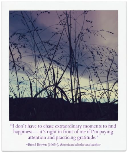 Happiness is in front of Me. Brown. 2014