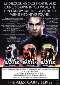 Caine flyer small 212x300 Kiama Library Q&A on Tuesday 18th November