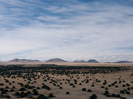 San Francisco Volcanic Field in Arizona