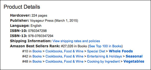 The CSA Cookbook made it into Amazon's Top 10!