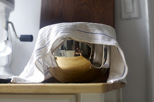 a bored-of-watching-dough-rise selfie