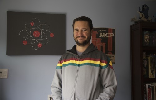 Wil Wheaton in Wesley Crusher's Hoodie
