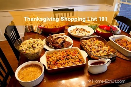 How to create your Thanksgiving Shopping list
