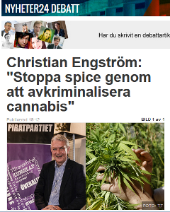 Läs min debattartikel hos Nyheter24