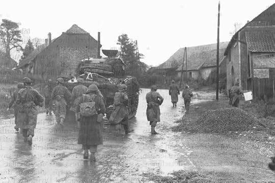 Infantry-Tank Team of French 5th Armored Division, France, late 1944 (US Army Center of Military History)
