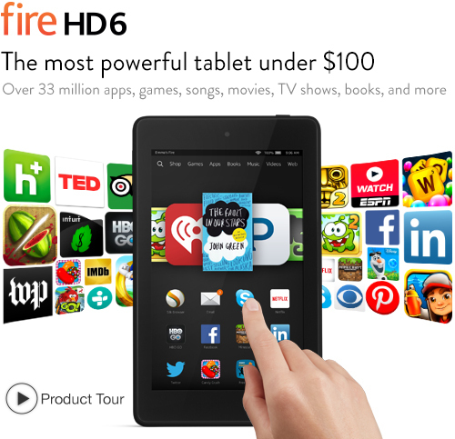 Fire HD 6: quick tour