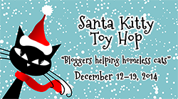 Santa Kitty Toy Hop Small