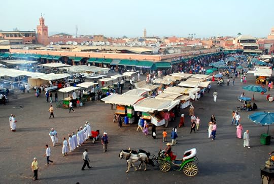 Djemaa el-Fna, Marrakesh, Morocco, Africa