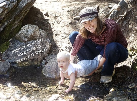 For mompreneurs, working around the clock can become a way of life. But life's too short not to make time for rest as well!