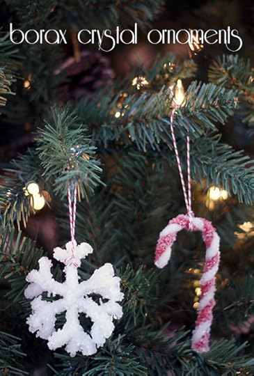 Borax Crystal Ornaments