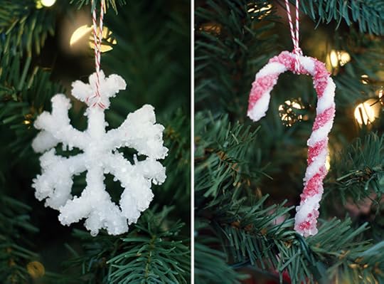 Borax Crystal Ornaments