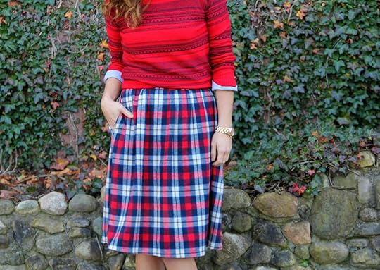 kristina j midi skirt