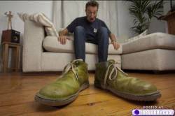 Feet too big?