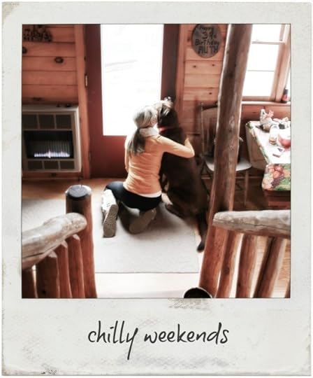 jude at the lake polaroid